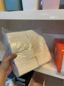 Merkon White Facial Tissue 8pack Refill Tissue 3-Ply Facial Tissue Car Tissue home and office tissue