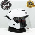 HELM KYOTO PAKET GANTENG (kaca flat iridium + spoiler). 