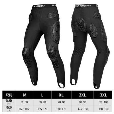 Motocross Armor Jacket Off-Road Moto Protection Gear Anti Crash Chest Back Padding Motorbike Jacket Pants CE Certified