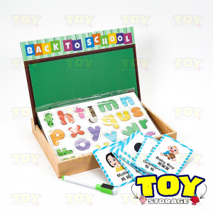 ABC Fancy Magnetic Chartlet Baby Book Learning White Board Toys With Teaching Children/Kids Baca Buku Math Toy 磁铁婴儿同学习玩具