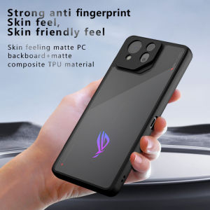 Casing Asus Rog 8 Pro Frosted Matte Black Premium Mewah Camera Cover Soft Case Handphone