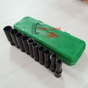 10 ตัว/ชุด ชุดประแจไฟฟ้า Hex Shank ชุดลูกบล็อกยาว ชุดบล็อก ชุดประแจไฟฟ้า 1/2 4หุน สินค้าพร้อมส่งในไทย