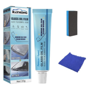 Car Glass Oil Film Removing Auto Car Glass Polishing Car Glass Oil Film Cleaner Oil Film Removin - AMAZONE