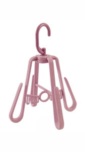GoldenJ Foldable Shoe Drying Rack Hook Organizer
