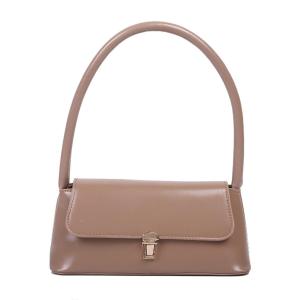 WL New Retro Soft Face Pu Leather Metal Lock Vintage Style Bag Womens Shoulder Bag New Womens Bag Small Bag Handbag Small Armpit bag#S91132