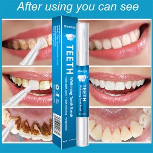 👅Okeny’s Teeth Whitening Pen Whitening Essence Gel Cleans Oral Care Teeth Bleaching Whitening Toothpaste Effective Remove Stains Cleaning Bleaching Safety Whitener Tools Oral Care whitening teeth products original 5ml