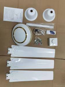 quạt trần solar dc 12v dải rộng 1400mm có hộp số và khiển xa