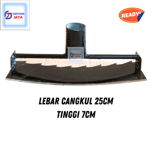Cangkul Rumput Gulma / koret rumput liar dari bahan selendang gergaji Baja Asli dijamin tajam