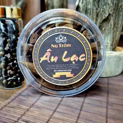 Nụ trầm Hương Cao Cấp Âu (HOP 45 NỤ) Lạc Dùng Được cho Thác Và Lư - Dùng Xông Đót Tẩy Uế Thờ Cúng Thưởng Trầm hàng tự nhiên 100% Gía Tận Xưởng