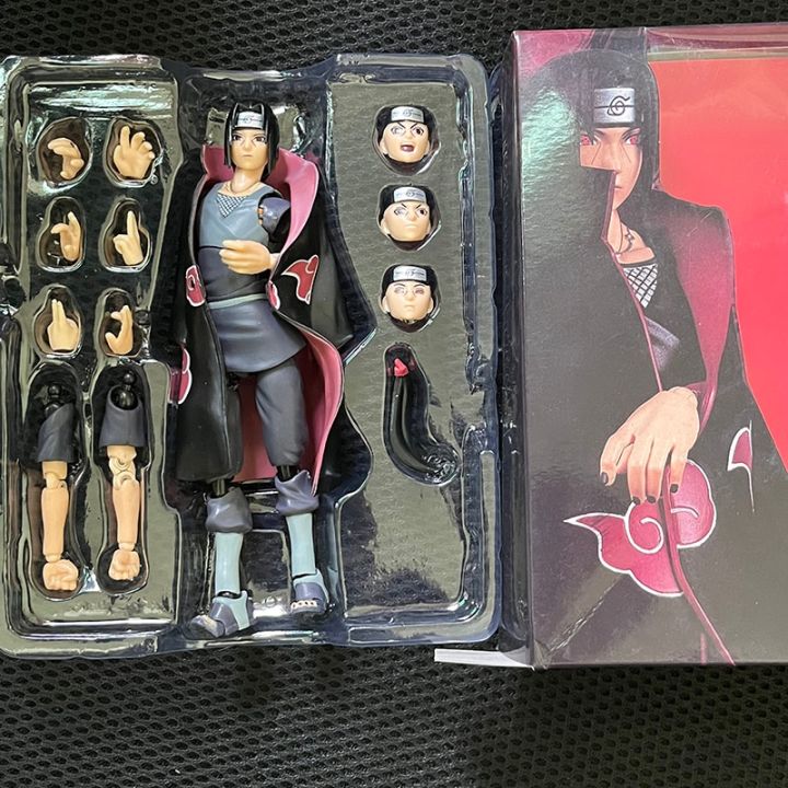 Shfiguarts Naruto Uchiha Itachi Sasuke Anime Figure SHF Akatsuki ...