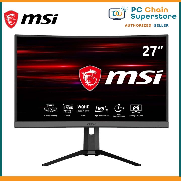 MSI Optix MAG272CQR Curved Gaming Monitor - 27