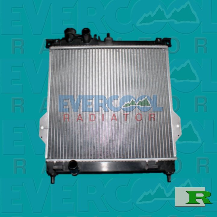 Hyundai Eon 1R Manual 2011-2019 Evercool Plastic Aluminum Radiator ...