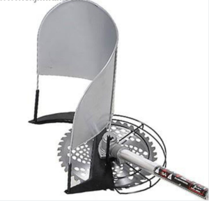 Rice Wheat Harvester Attachment Set For GX35 TD40 Paddy Guard&Cutting Blade Grass Cutter Kit