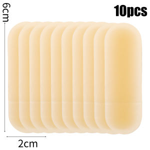 2/10Pcs Silicone Tattoo Training Supply Eyebrow Protection Transfer Eyebrow Skin Sticker Tattoo Real Operation Practice Pad
