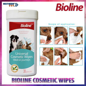 Bioline Universal Cosmetics Wipes Pet Wipes 30pcs