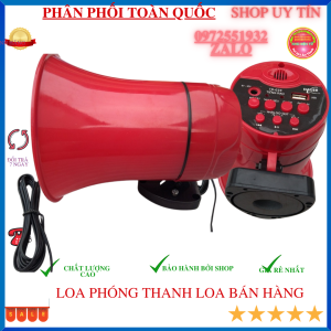 Loa phóng thanh - Loa bán hàng 15W có ghi âm giọng nói  USB thẻ nhớ