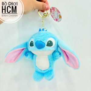 [HÌNH CLIP THẬT] Đồ chơi Móc khoá Gấu bông Chuột tài dài Stich Phụ kiện đeo Balo Túi xách Nhồi bông dễ thương 18