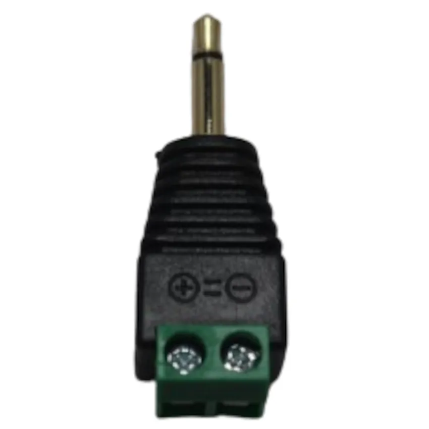 Pole Male/Female Connector Terminal 2pin 3pin 4pin Audio AUX  Earphone Adapter To Headphone Jack Stereo Plug Solderless DIY