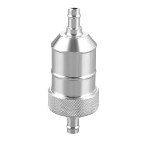 XYAX Hợp kim nhôm Bộ Lọc nhiên liệu nhôm xe máy 8mm 8mm Với lõi đồng Bộ lọc xăng xe máy Máy làm sạch bộ lọc nhiên liệu Đen/đỏ/vàng/bạc/xanh dương Nội tuyến xăng dầu ô tô Xe máy Pit Dirt Bike