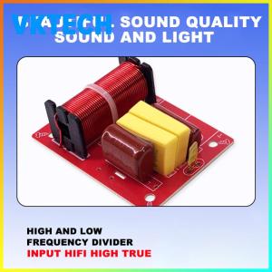 [Vktech] Audio Speaker Board Passive Speaker WEAH-234 80W 2 Way Speaker Frequency Divider Audio Treble Bass Crossover Filter