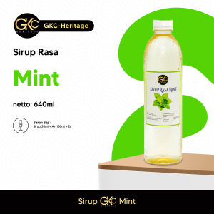Sirup Mint 640ml Minuman Gkc Heritage