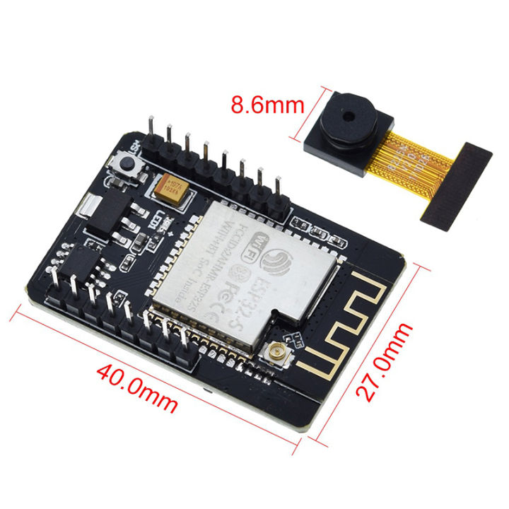 "With Camera Module OV2640 2MP for Arduino ESP32-CAM WiFi + Bluetooth ...