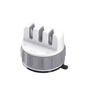 Huohou Knife Sharpener Original Scissors Sharpener Double Wheel Whetstone Polish Blades Pengasah Pisau Gunting Kitchen Supplies Local Stock