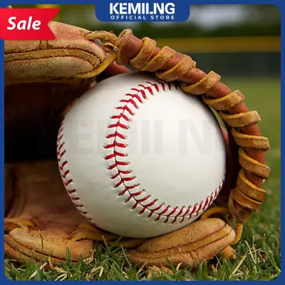 KEMILNG Slugger Baseballs 9 Inches Hard Baseball Ball 5 to 5.25 Ounces for Catching Training Adult Youth Soft Ball of Game Competition Training Rubber Base Ball