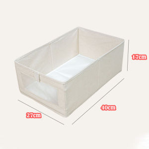 กล่องใส่ของ กล่องเก็บเสื้อผ้า กล่องพับผ้า ของแบบญี่ปุ่น พับได้ ลิ้นชัก ที่ใส่ของ จัดระเบียบ เก็บของในครัวเรือนขนาดใหญ่