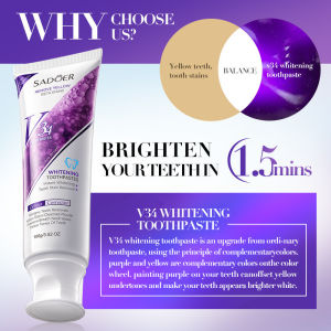 ✨ Powerful Toothbrush & Toothpaste For Strong Teeth Cleans Plaque Whitens Teeth Gentle Bright Smile SADOERV34 Whitening Toothpaste