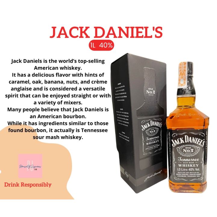 Jack Daniel's Tennessee No.7 | Lazada PH