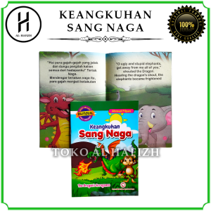 Buku Cerita Dongeng Anak Fabel Bilingual Full Colour