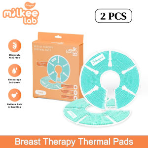 Shapee Milkee Lab Breast Therapy Thermal Pads 2pcs | Thermo Pads | 3-in-1 Therapy Stimulate Milk Flow | Soothe Breast Engorgement | Mastitis | BABY HERO STORE