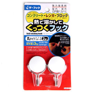 Fusil sticking wall hook can use on uneven surfaces walls Japanese tech Strong Wall Sticker Hook，No Drill