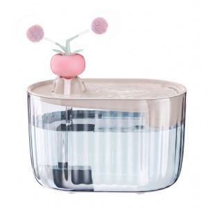 DFYER56 USB Powered Electric Cat Water Fountain Large Capacity Low-Noise Cat Drinking Fountain Detachable Auto Recirculate Filtering Automatic Drink Bowl Home Indoor