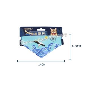 【READY-STOCK】 Pet Fashion Saliva Towel Dog Scarf Cat Adjustable Scarf Cat Accessories Cat Collar 宠物围巾狗狗围巾猫咪围巾狗狗口水巾