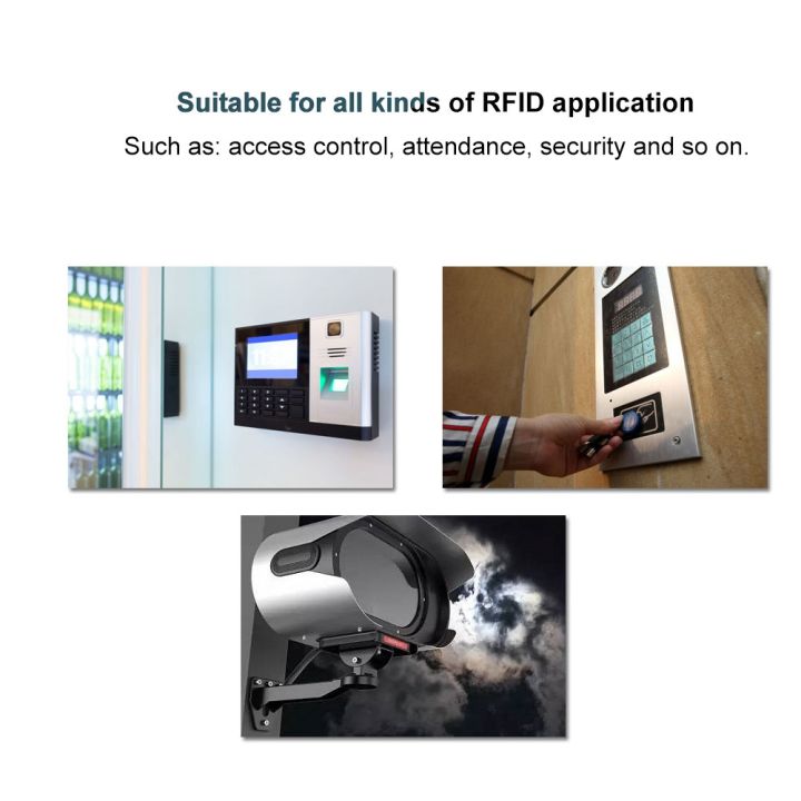 RFID Reader 125KHz High Sensitivity ID Card Reader Security Plug and ...