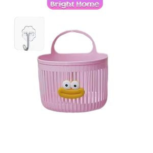 ตะกร้าแขวน ตะกร้าอเนกประสงค์ ติดผนัง เหมาะสําหรับห้องน้ํา 1ชิ้น Storage basket