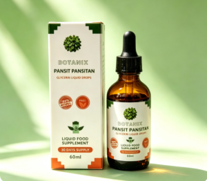 Botanix Pansit Pansitan 60ml Herbal Oral Dietary Liquid Drops Plant-Based Supplement with Vegetable Glycerin Base Natural Honey Flavor & Added Multi Vitamins