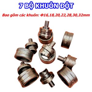 Máy đột lỗ máng cáp SYD 32 hàng chuyên dụng cho thợ đột lổ tròn 6mm đến 32mm