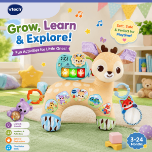 VTech® 4-IN-1 TUMMY TIME FAWN PILLOW