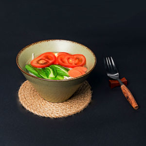 OMK Japanese style Handmade Ceramic Bowl Tableware Set