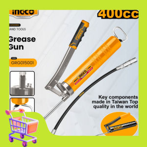 Ingco 400cc Heavy Duty Grease  Manual Lubricant Injector Applicator Dispenser GRG015001 - IHT