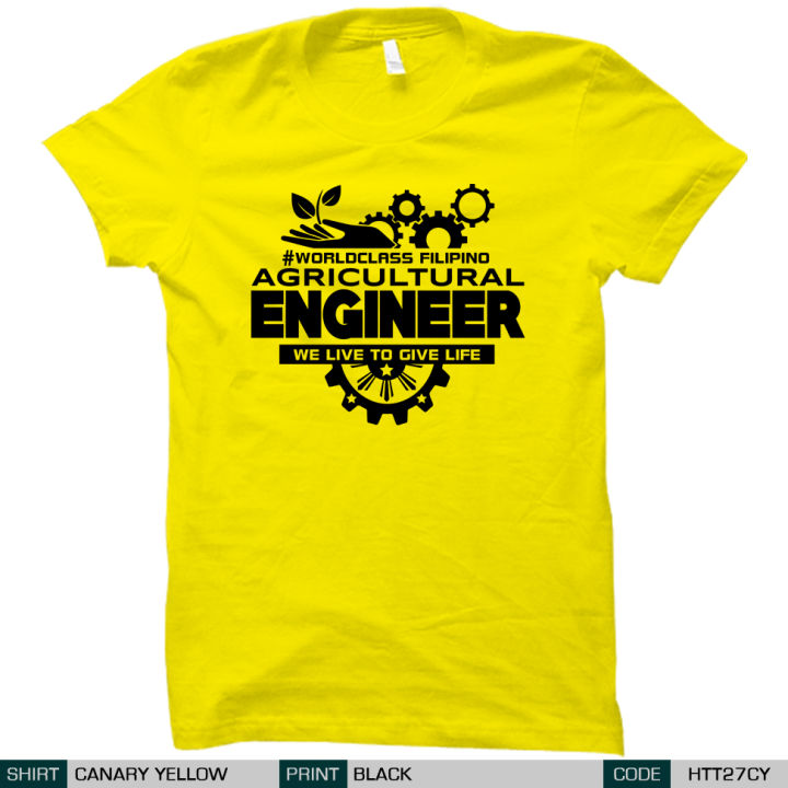 Hashtag Tees PH Agricultural Engineer T-Shirt (HTT27) Lazada PH