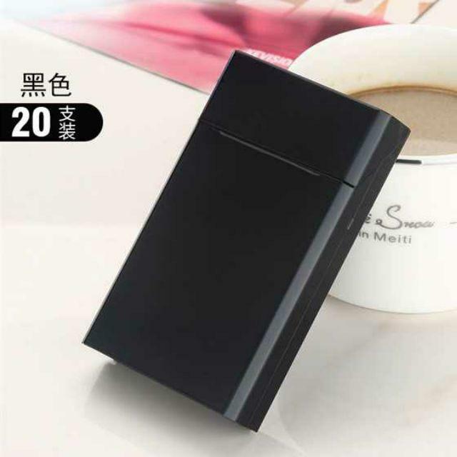 Dinghao DH-7719 Cigarette Case(Black) Innovative Metal Collar Magnetic  Switch Convenient To Carry Cigarette Case Durable And Strong Wear  Resistance 20 Piece Storage Capacity - Lazada