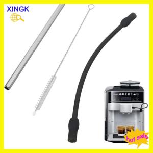 XINGK Máy pha cà phê sữa ống máy pha cà phê thép không gỉ sữa Ống bàn chải thiết lập cho Bosch veroaroma và cho Siemens eq.6 loạt
