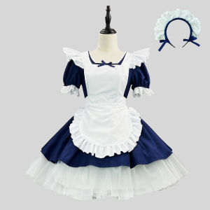 New Product Classic Angel Maid Outfit Japanese Alice Soft Girl Style Lolita Maid dress cafe dress