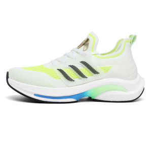 Giày Thể Thao Thoáng Khí Mặt Lưới Dệt Bay Mẫu Mới Giày Chạy Bộ Học Sinh Dễ Phối Trào Lưu Giày Thường Ngày Mẫu Xuân Giày Nam Độn Cao