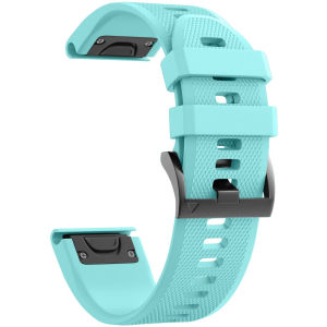 Zenia 26mm Soft Silicone Quick Release Fit Watch Strap for Garmin Epix Pro Gen 2 Fenix 8 7X 6X Pro Sapphire 5X Plus HR Instinct 3 50mm AMOLED 2X Solar D2 Tactix 7 Elite/Bravo/Charlie/Delta PX Quatix Descent Mk1 Mk2 Mk2i Mk3i 51mm Enduro COROS VERTIX 2 2S