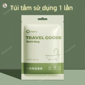 Túi tắm sử dụng 1 lầntúi lót bồn tắm du lịchchống rò rỉNhẹ và di động